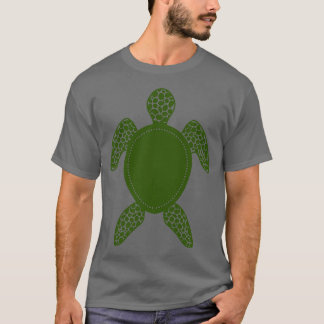 Camiseta tartaruga verde 1