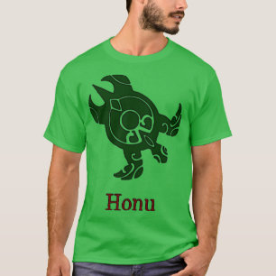 Camiseta Tartaruga Verde do Havaí Tribal
