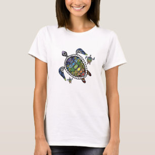Camiseta Tartarugas Coloridas Chakras