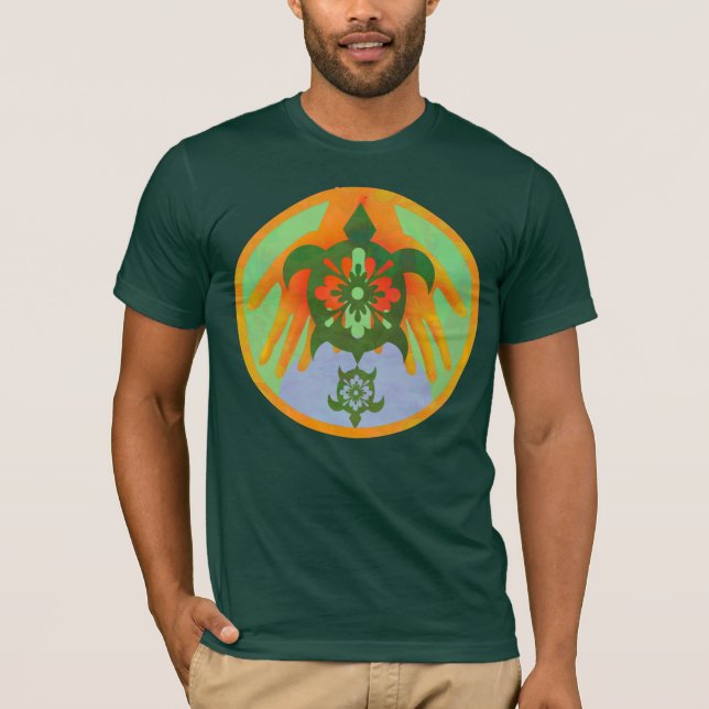 Camiseta Tartarugas das mãos (Frente)