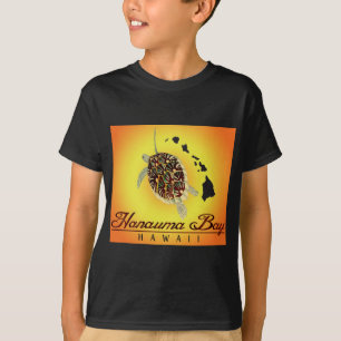 Camiseta Tartarugas de Havaí e ilhas de Havaí
