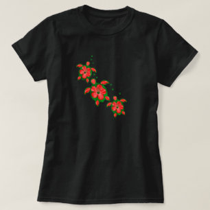 Camiseta Tartarugas de Honu do Natal