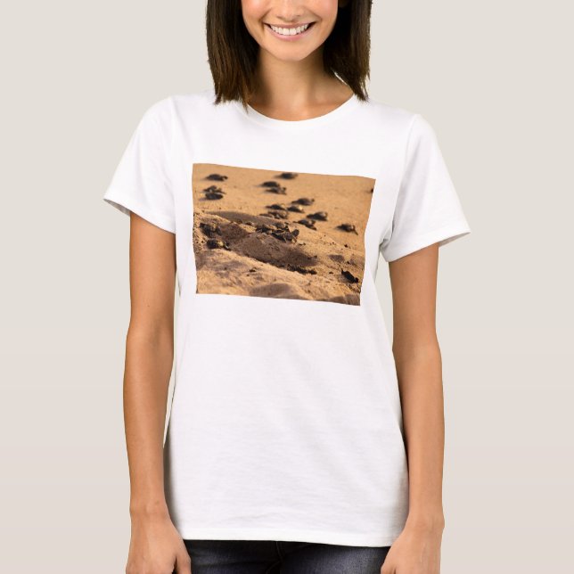 Camiseta Tartarugas de mar (Frente)
