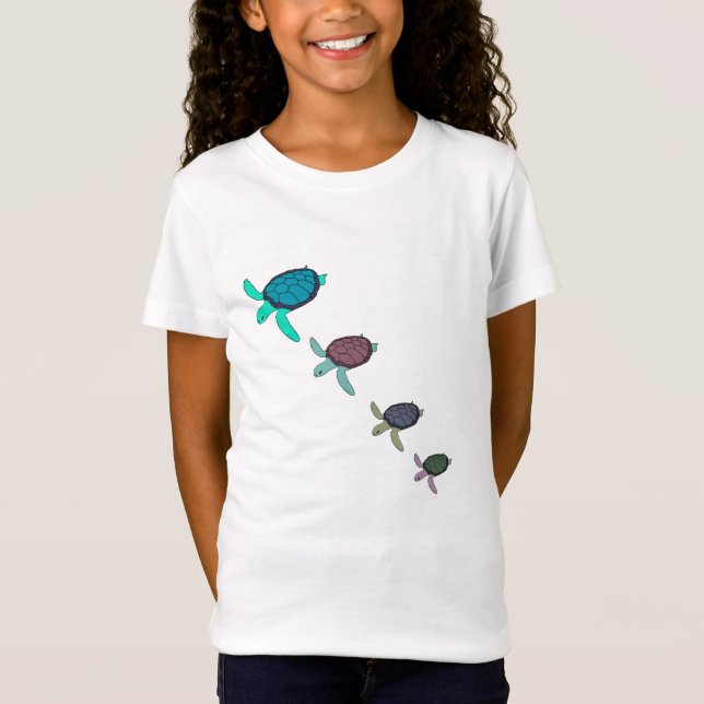 Camiseta Tartarugas de mar (Frente)