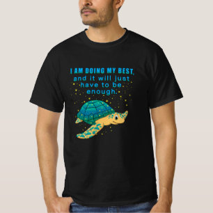 Camiseta Tartarugas do mar Sealife Ocean Animal Dotado Idei