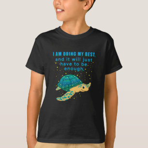 Camiseta Tartarugas do mar Sealife Ocean Animal Dotado Idei