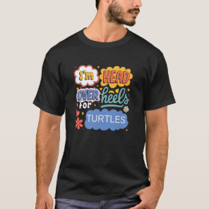 Camiseta Tartarugas Engraçadas Estética Arte Pop Retro para