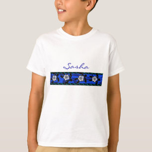 Camiseta tartarugas & hibisco
