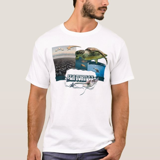 Camiseta Tartarugas marinhas (Frente)