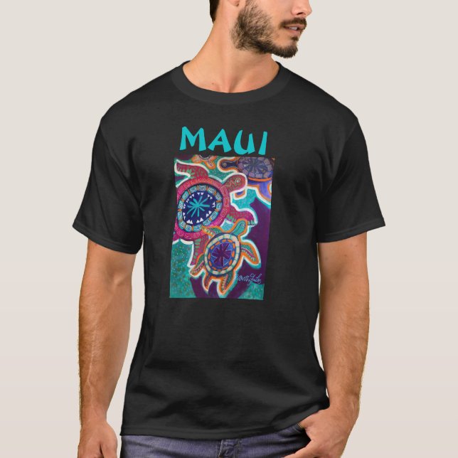 Camiseta Tartarugas marinhas - para homens e mulheres (Frente)