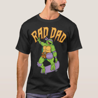 Camiseta Tartarugas Ninja Mutantes do Dia dos Pais Rad Pai
