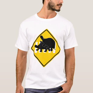 CAMISETA TARTARUGAS QUE CRUZAM A ESTRADA