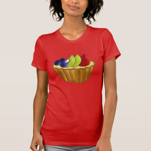 Camiseta Tarte aux Fruta Fruta Tart French Paery Chef