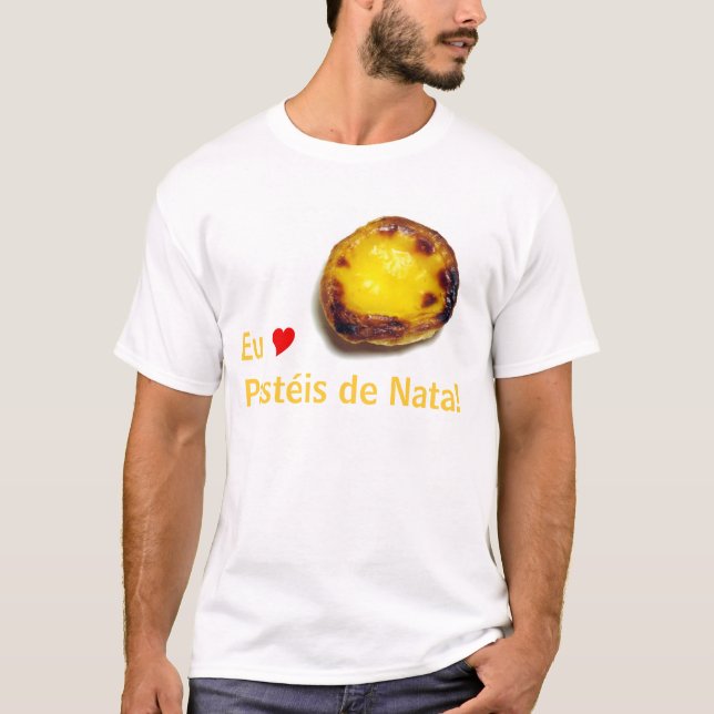 Camiseta Tarte de custa portuguesa (Frente)