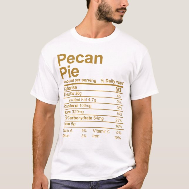Camiseta tarte de pecan (Frente)
