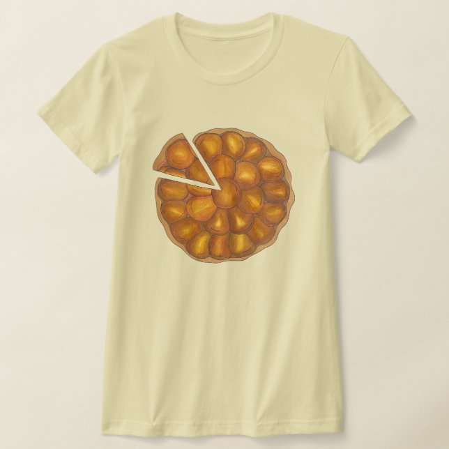Camiseta Tarte Tatin French Apple Fruta Tart Pie Paery (Postura )