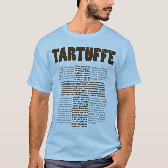 Camiseta Tartuffe por Moliere (Frente)