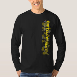 Camiseta TarValon.Net Amarelo Espalhado Acima