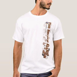 Camiseta TarValon.Net Brown Scattered Pennants T-shirt