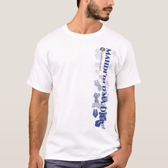Camiseta TarValon.Net MDD Pent-shirt dispersa com Penitente (Frente)