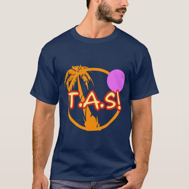 Camiseta TAS A Bolha Super Dimensionada (Frente)