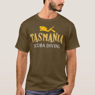 Camiseta Tasmânia Scuba Merging Diver