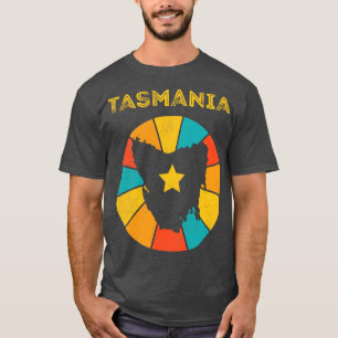 Camiseta Tasmânia Vintage Incomodação Souvenir 1