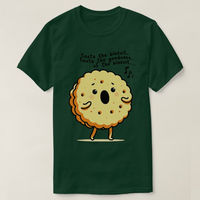 Camiseta Taste O Biscoito Design (Frente do Design)
