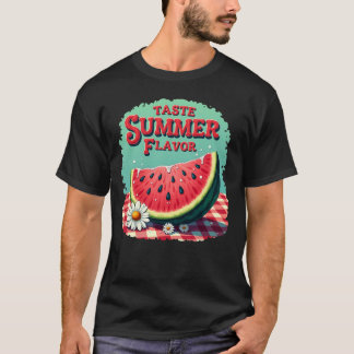 Camiseta Taste Summer Flavor Watermelon T-Shirt 