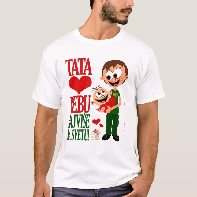 Camiseta Tata Ama Bebu - Bela 2 (Frente)