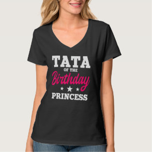 Camiseta Tata do aniversário do aniversário da festa prince