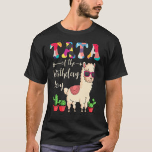 Camiseta Tata Do Celebrado Do Blog Birthday Boy Lama