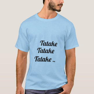 Camiseta Tatake eren yeager não ataca titã