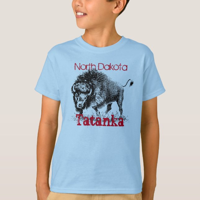 Camiseta "Tatanka" com bisonte americano (Frente)