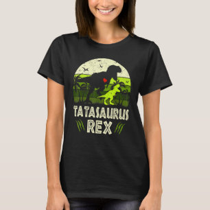 Camiseta Tatasaurus T Rex Dinossauro Tata Saurus Família Co
