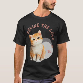 Camiseta Tater Tot cat Meow Abstrato Art