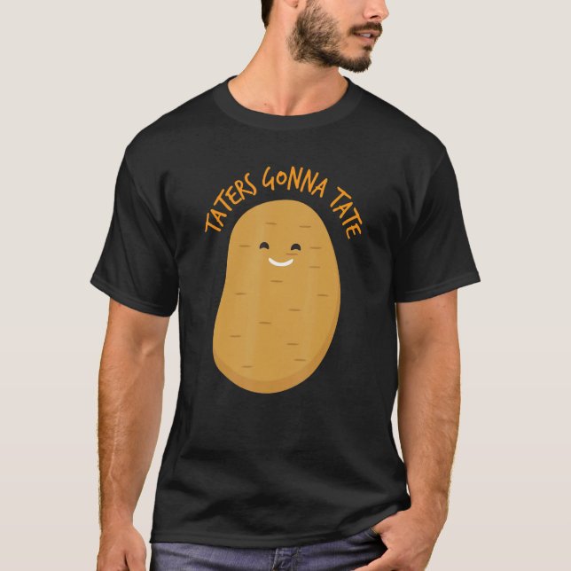 Camiseta Taternizadores vão tate batata (Frente)