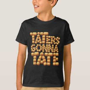 Camiseta Taternizadores vão tatir batata frita engraçada, t