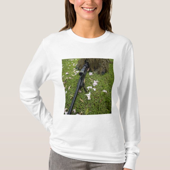 Camiseta Táticas de atirador de práticas soldadas (Frente)