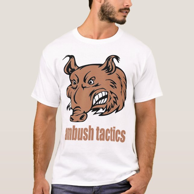 Camiseta Táticas de emboscada (Frente)
