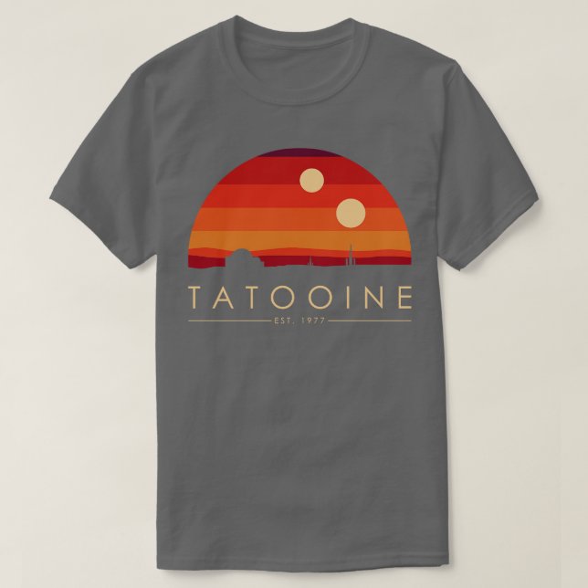 Camiseta Tatooína (Frente do Design)