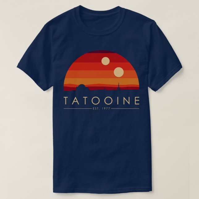 Camiseta Tatooína (Frente do Design)