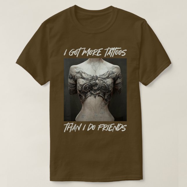 Camiseta Tattoo Motif (Frente do Design)