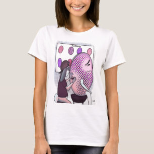 Camiseta Tattoos Camisola Branca de Mulheres