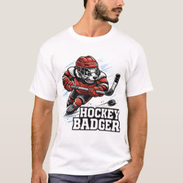 Camiseta Tatu-Bola de Hóquei - Feroz no Gelo