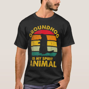 Camiseta Tatu-bola é meu animal espiritual engraçado Dia do