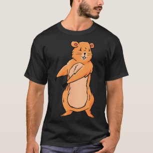 Camiseta Tatu-bola Engraçado Dança Floss Equipe Fofa de Ani
