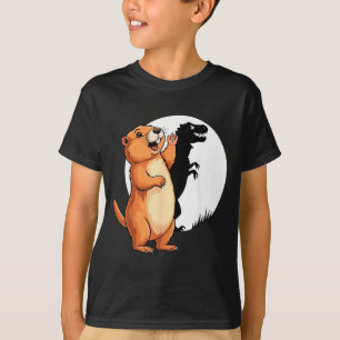 Camiseta Tatu-bola Sombra Dinossauro Marionete Divertida Fe