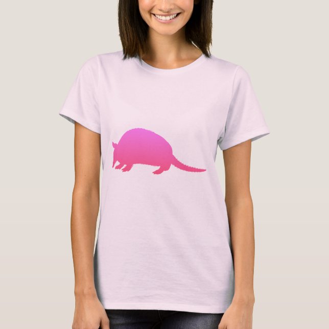 Camiseta Tatu Rosa (Frente)
