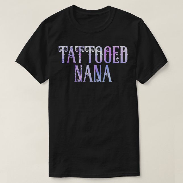 Camiseta Tatuada Nana Tatuou Vovó (Frente do Design)